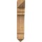 Ekena Millwork Olympic Arts & Crafts Smooth Bracket, Western Red Cedar, 5 1/2"W x 20"D x 32"H BKT06X20X32OLY03SWR - alternate 4